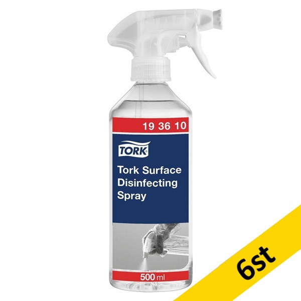 Ytdesinfektion 500ml | Tork alkoholfri | 6st SE200096 - 1