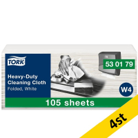 Torkduk 105/fp | Tork W4 | kraftig | vit | 4st SE200458