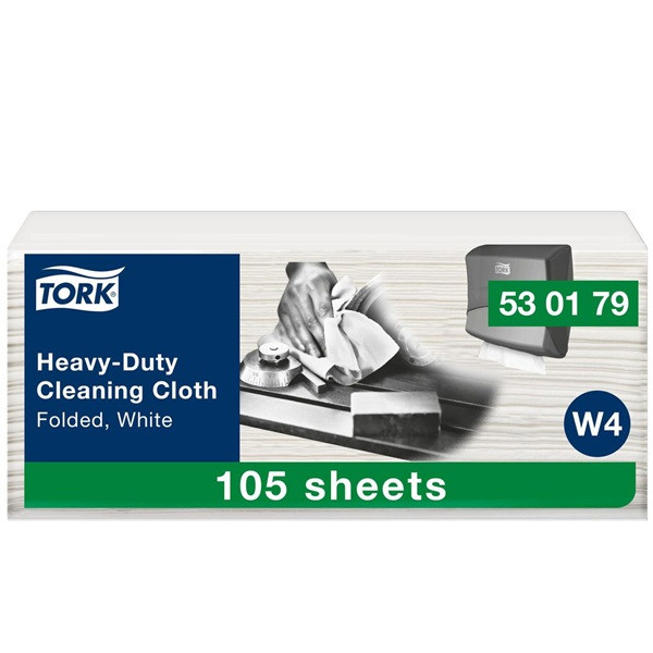 Torkduk 105/fp | Tork W4 | kraftig | vit SE200457 - 1