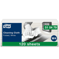 Torkduk 120/fp | Tork W4 | mjuk | vit