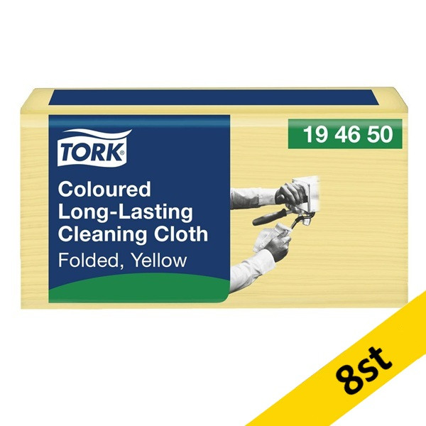 Torkduk 40/fp | Tork Pre W8 | slitstark | gul | 8st SE200490 - 1