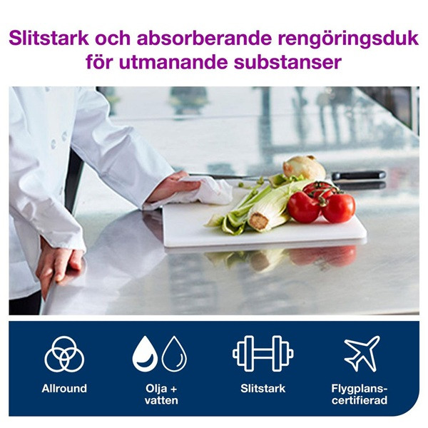 Torkduk 45/fp | Tork Pre W8 | kraftig | vit SE200486 - 3