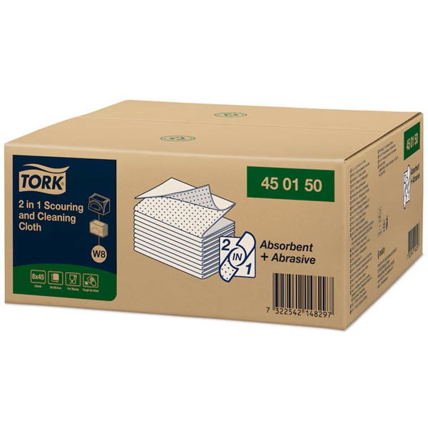 Torkduk 45/fp | Tork W8 | 2-i-1 | vit SE200513 - 2