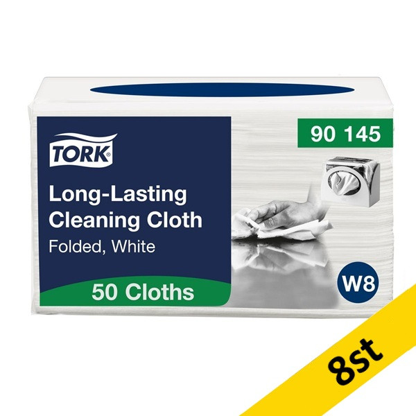 Torkduk 50/fp | Tork Pre W8 | slitstark | vit | 8st SE200478 - 1
