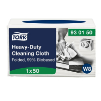 Torkduk 50/fp | Tork W8 | 99% biobaserad | vit SE200440