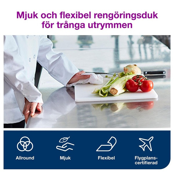 Torkduk 55/fp | Tork Pre W8 | mjuk | vit SE200483 - 3
