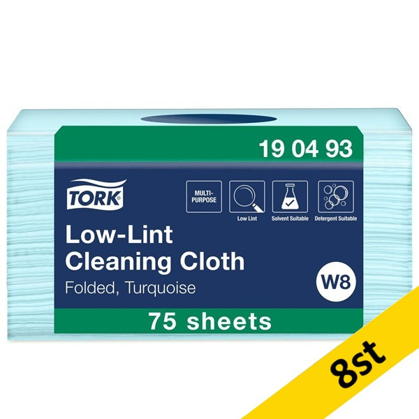 Torkduk 75/fp | Tork Precision W8 | turkos | 8st SE200475 - 1
