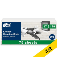 Torkduk 75/fp | Tork W4 | kök | vit | 4st SE200453