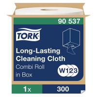Torkduk på rulle | 300ark | Tork Pre W1/2/3 | slitstark | vit SE200502