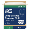 Torkduk på rulle | 300ark | Tork Pre W1/2/3 | slitstark | vit SE200502 - 1