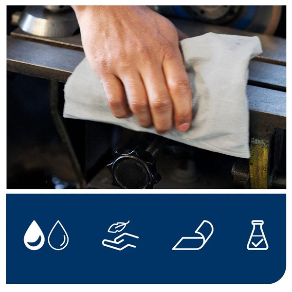 Torkduk på rulle | 390ark | Tork Pre W1/2/3 | flexibel | grå SE200504 - 3