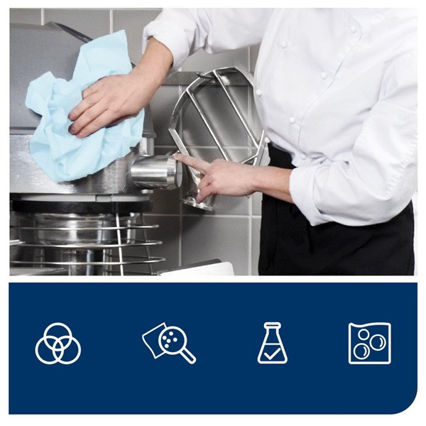 Torkduk på rulle | 500ark | Tork Pre W1/2/3 | turkos SE200501 - 3