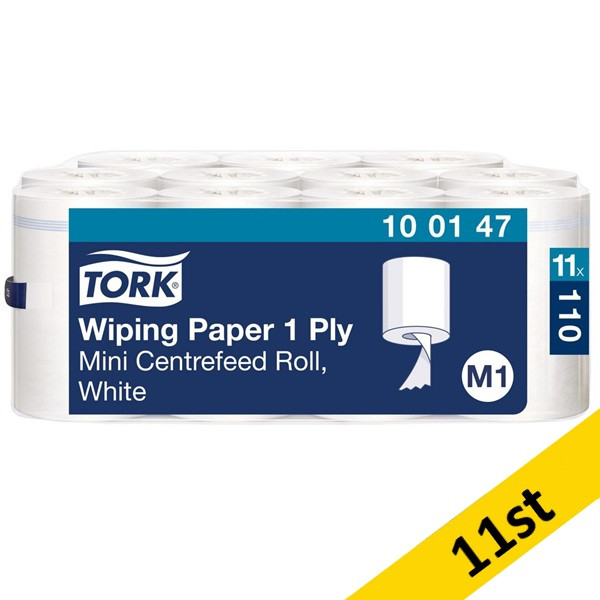 Torkrulle 1-lag | 110m | Tork Adv M1 | vit | 11st SE200176 - 1