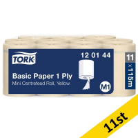 Torkrulle 1-lag | 115m | Tork Uni M1 | gul | 11st SE200148