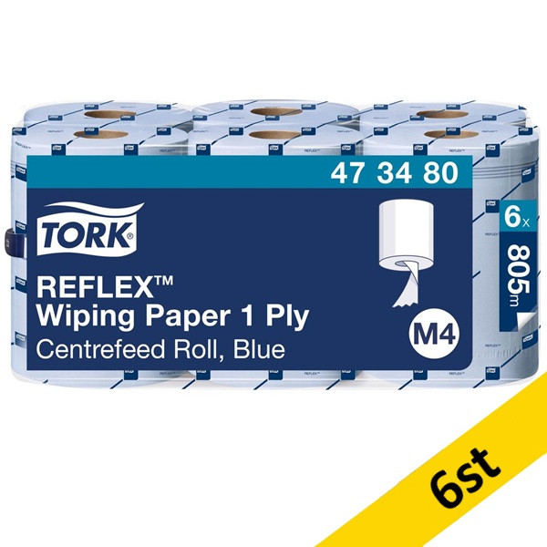 Torkrulle 1-lag | 270m | Tork Adv M4 Reflex | blå | 6st SE200164 - 1