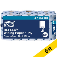 Torkrulle 1-lag | 270m | Tork Adv M4 Reflex | blå | 6st SE200164