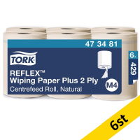 Torkrulle 2-lag | 150m | Tork M4 Reflex | natur | 6st SE200151
