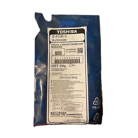 Toshiba D-FC30-C cyan developer (original Toshiba) 6LJ70384200 078860 - 1