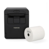 Toshiba HSP-100 kvittoskrivare med USB + vita kvittorullar 80x80x12mm (5st) 832340 - 1