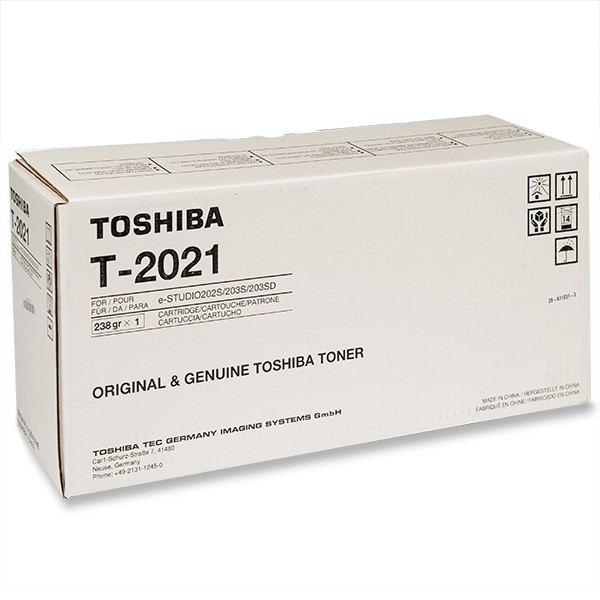 Toshiba T-2021 svart toner (original) 6B000000192 078658 - 1
