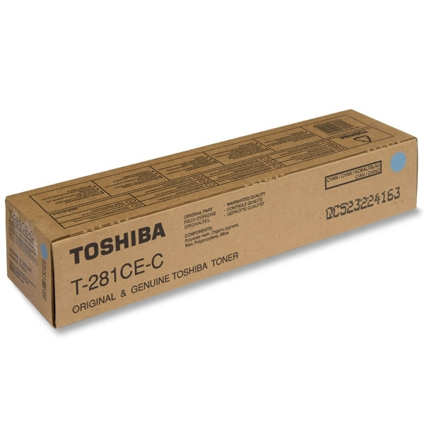 Toshiba T-281C-EC cyan toner (original) 6AK00000046 078598 - 1