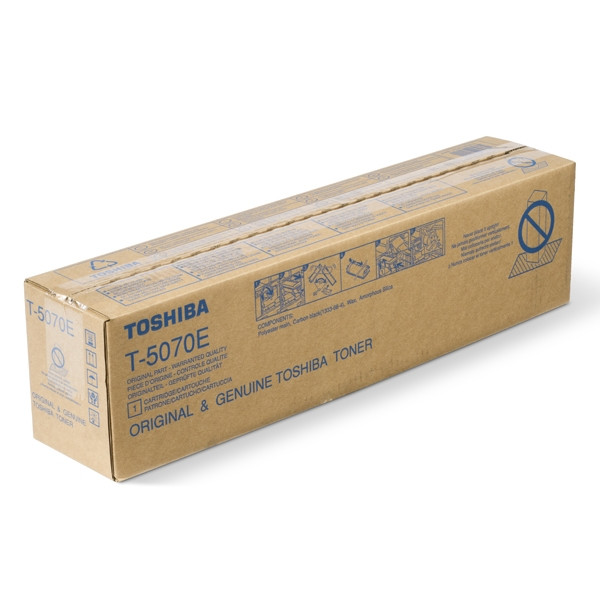 Toshiba T-5070E svart toner (original) 6AJ00000115 6AJ00000258 078970 - 1