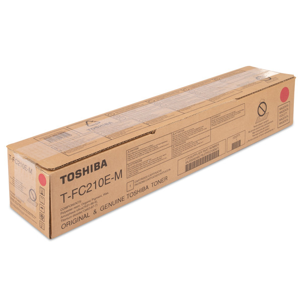 Toshiba T-FC210EM magenta toner (original) 6AJ00000165 078430 - 1