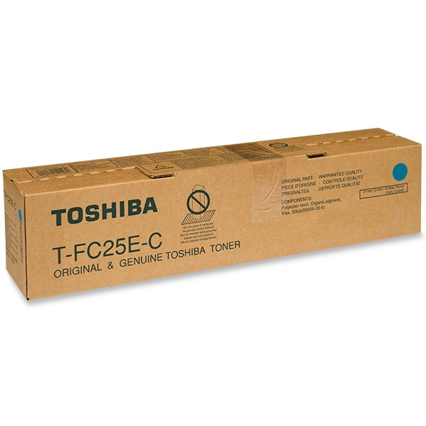 Toshiba T-FC25E-C cyan toner (original) 6AJ00000072 078696 - 1