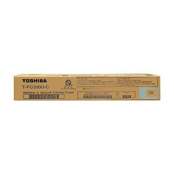 Toshiba T-FC330E-C cyan toner (original) 078364 - 1