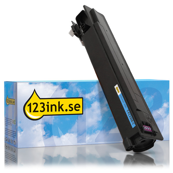 Toshiba T-FC330E-C cyan toner (varumärket 123ink) 078365 - 1
