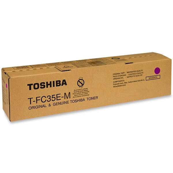 Toshiba T-FC35-M magenta toner (original) 6AK00000072 078556 - 1
