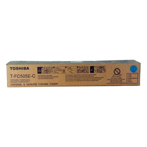 Toshiba T-FC505E-C cyan toner (original) 078394 - 1