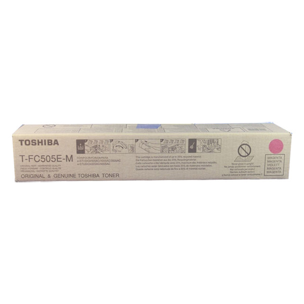 Toshiba T-FC505EM magenta toner (original) 6AJ00000143 078396 - 1