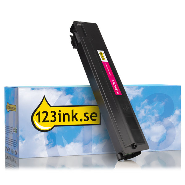 Toshiba T-FC505EM magenta toner (varumärket 123ink) 6AJ00000143C 078397 - 1