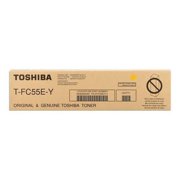 Toshiba T-FC55E-Y gul toner (original) 6AG00002321 6AK00000117 078684 - 1