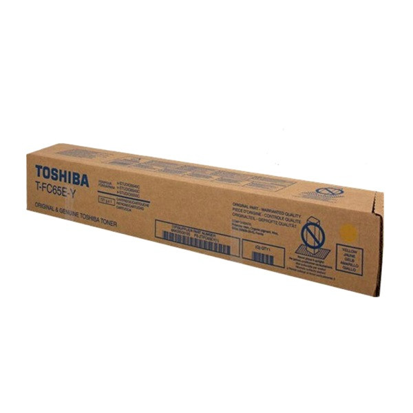 Toshiba T-FC65EY gul toner (original) 6AK00000185 078710 - 1