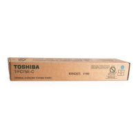 Toshiba T-FC75EC cyan toner (original) 6AK00000251 078974