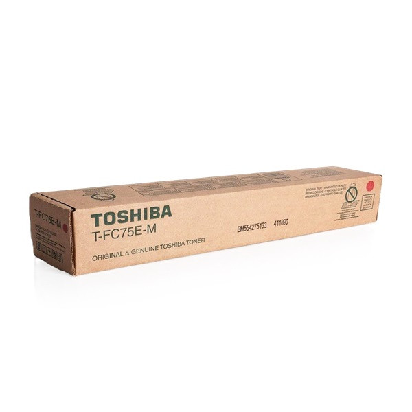 Toshiba T-FC75EM magenta toner (original) 6AK00000253 078976 - 1