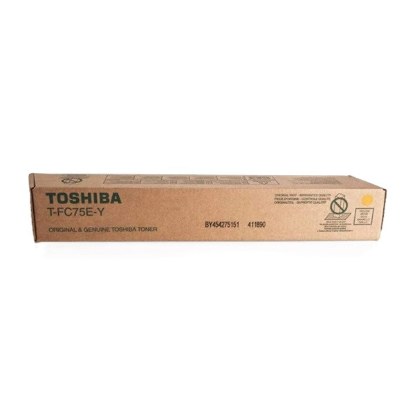 Toshiba T-FC75EY gul toner (original) 6AK00000254 078978 - 1