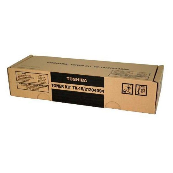 Toshiba TK-15 svart toner (original) TK-15 078588 - 1