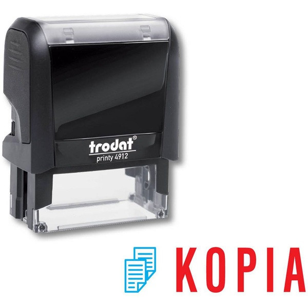 Stämpel med standardtext KOPIA | Trodat Printy 4912 SE000140 - 1