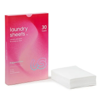 Tvättark 30 ark | vit- & kulörtvätt | Fragrance Free | Laundry Sheets 501943