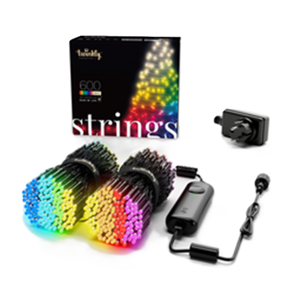 Twinkly Strings Ljusslinga Generation II | RGB+W | 48m | WiFi, IP44 LTW00034 - 1