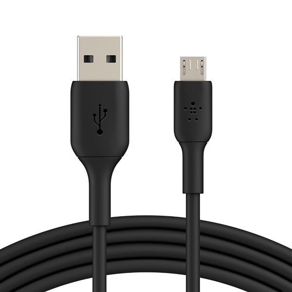 USB-A till Micro-USB kabel 1m | USB 2.0 | Belkin | svart 360351 - 1