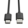 USB-A till USB-C 2.0 kabel 1.8m | Lämplig för OnePlus | 123ink | svart 303372 - 1