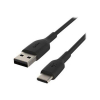 USB-A till USB-C kabel 2m | USB 2.0 | Belkin | svart