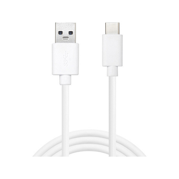USB-A till USB-C kabel (USB 2.0) | 1m vit 336-15 238877 - 1