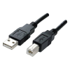 USB-B skrivarkabel | USB 2.0 | 1.8m | svart MRCS101 053400 - 3