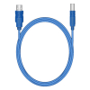 USB-B skrivarkabel, 1.8m blå, USB 2.0 MRCS109 361021