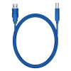 USB-B skrivarkabel, 1.8m blå, USB 3.0 MRCS144 361027